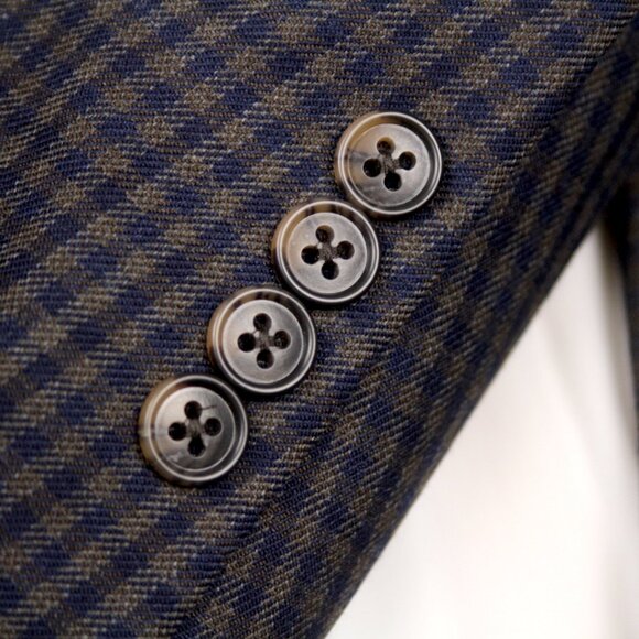 44L JOS A BANK Executive Men's Blazer Traditional Fit Check SportCoat E111562 - Picture 13 of 16